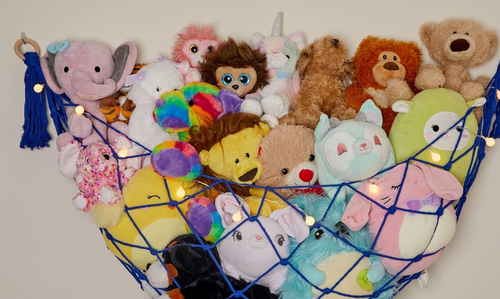 How to organize stuffed animals