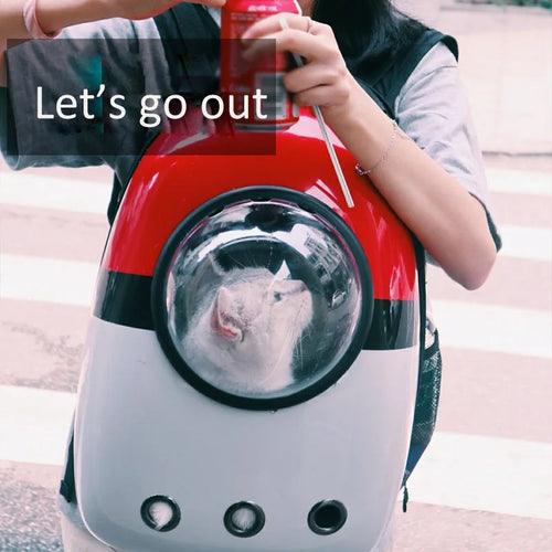 Cat Space Bag Pet Capsule Backpack Travel