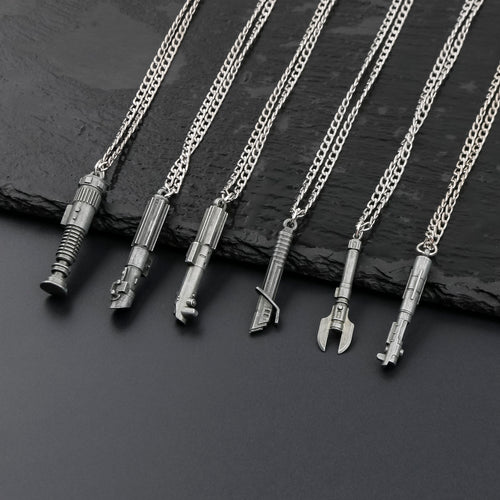 Lightsaber Necklace Set of 6