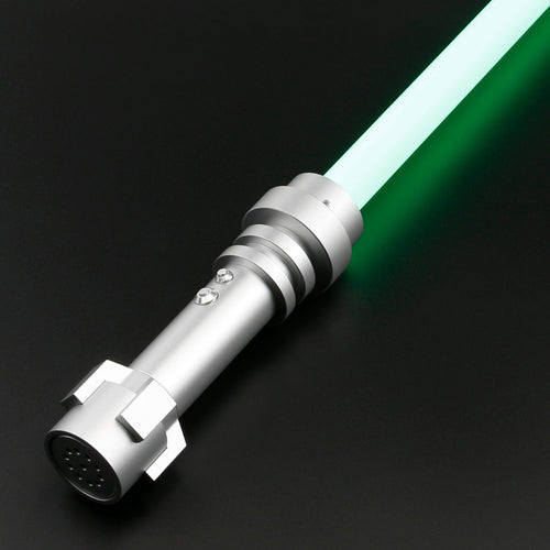 E20 Mini Brick Smooth Swing Lightsaber Heavy Dueling Blade Metal Hilt Cosplay Jedi Laser Sword