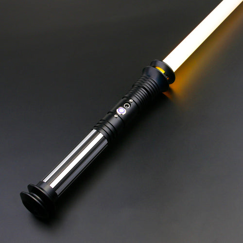 E04 Eco Pixel Smooth Swing RGB Heavy Dueling Lightsaber Colors Changing Metal Hilt Force Toys