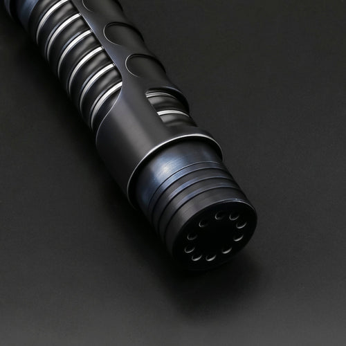 E22  RGB VOID Smooth Pixel Lightsaber 12 Light Colors and 16 Sets Soundfonts Metal Hilt PC Blade