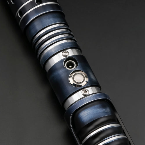 E22  RGB VOID Smooth Pixel Lightsaber 12 Light Colors and 16 Sets Soundfonts Metal Hilt PC Blade