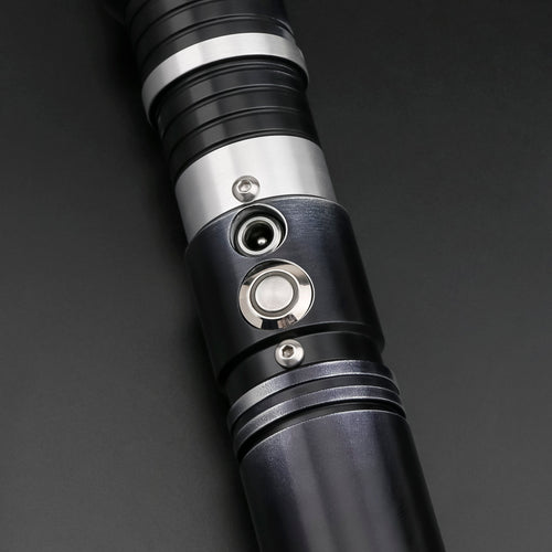 E11 Smooth Swing Lightsaber Metal Hilt Heavy Dueling 12 Colors Changing Blaster Cosplay Toys