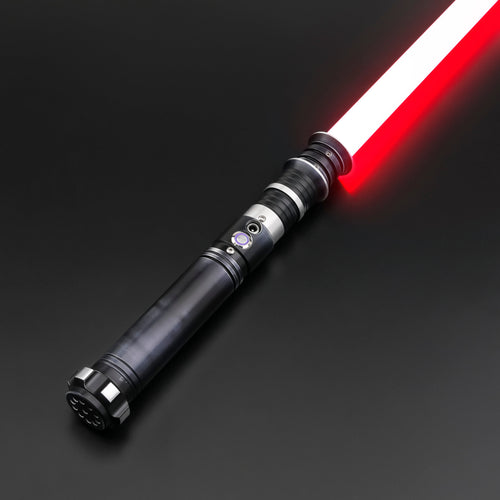 TSK-E11 Smooth Swing Lightsaber Metal Hilt Heavy Dueling 12 Colors Changing Blaster Cosplay Toys