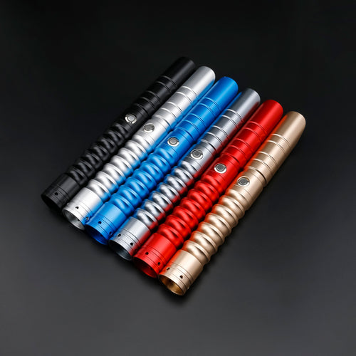 E01 Upgrade Smooth Swing Heavy Dueling Lightsaber Metal Hilt Colors Changing Blaster Jedi Laser Sword