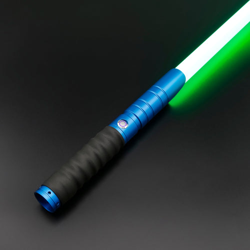 E01 Upgrade Smooth Swing Heavy Dueling Lightsaber Metal Hilt Colors Changing Blaster Jedi Laser Sword