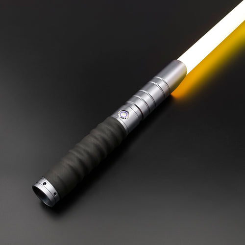 E01 Upgrade Smooth Swing Heavy Dueling Lightsaber Metal Hilt Colors Changing Blaster Jedi Laser Sword