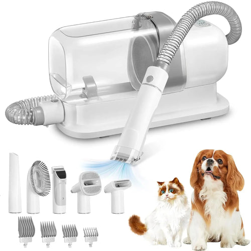 Pet Grooming Vacuum Kit 2.3L Capacity