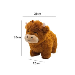 Highland Cow Legend Cute Fluffy Bull Plush Stuffed Animal