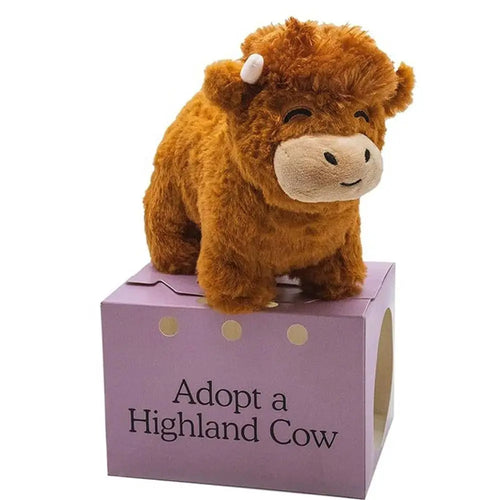 Highland Cow Legend Cute Fluffy Bull Plush Stuffed Animal