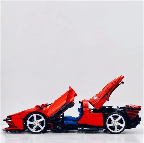 Car Model Bricks NEW Technical Compatible 42143 Ferraried Daytona SP3 Supercar Building Blocks