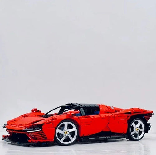 Car Model Bricks NEW Technical Compatible 42143 Ferraried Daytona SP3 Supercar Building Blocks