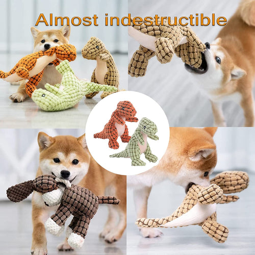 Unbreakable Dinosaur Dog Toy Pets Chew Toy